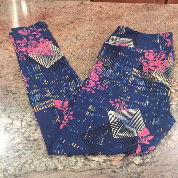 TC NWOT LuLaRoe Leggings DD41 4399 - Picture 1 of 3